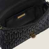  Túi Nữ Miu Miu Crystal Cloqué Bag 'Black' 