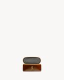  Túi Nữ Saint Laurent Gaby Vanity Bag 'Chataigne' 