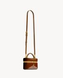  Túi Nữ Saint Laurent Gaby Vanity Bag 'Chataigne' 
