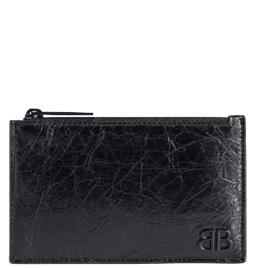  Ví Balenciaga Monaco Long Coin Card Holder 'Black' 