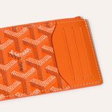  Ví Goyard Bourbon Zipped Card Holder 'Orange' 