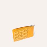  Ví Goyard Bourbon Zipped Card Holder 'Yellow' 