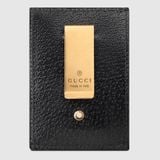  Ví Gucci GG Marmont Leather Money Clip 'Black' 