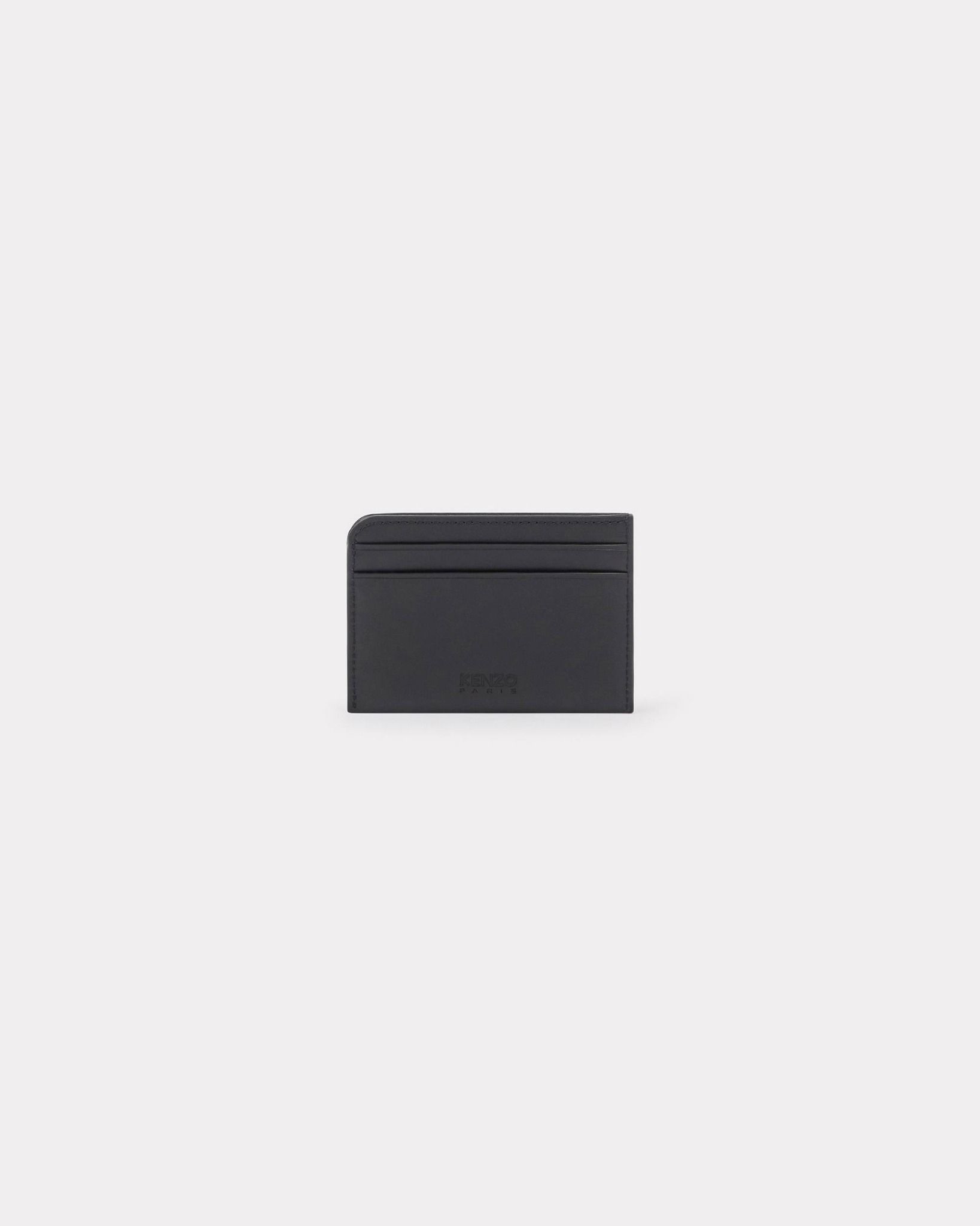  Ví Kenzo 'Kenzo Stamp' Leather Card Holder 'Black' 