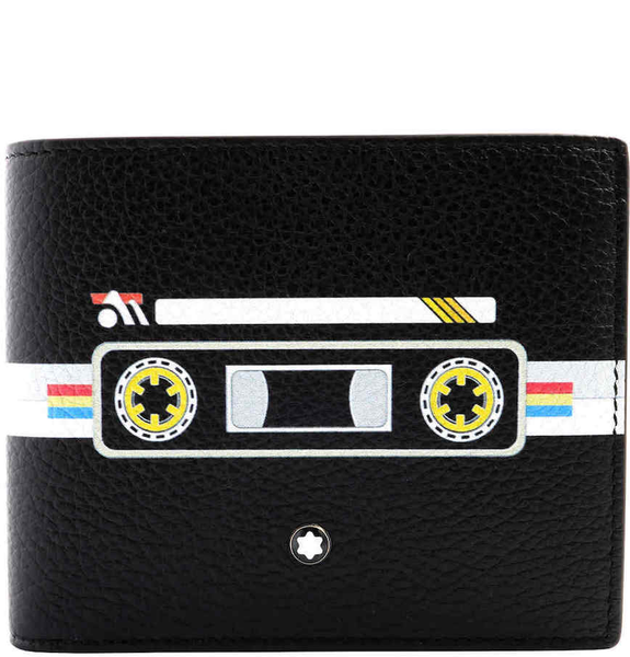 Ví Nam Montblanc Meisterstuck Soft Grain 6cc Wallet 'Black' 