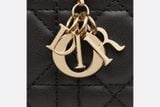  Ví Nữ Dior Lady Dior 5-gusset Card Holder 'Black' 