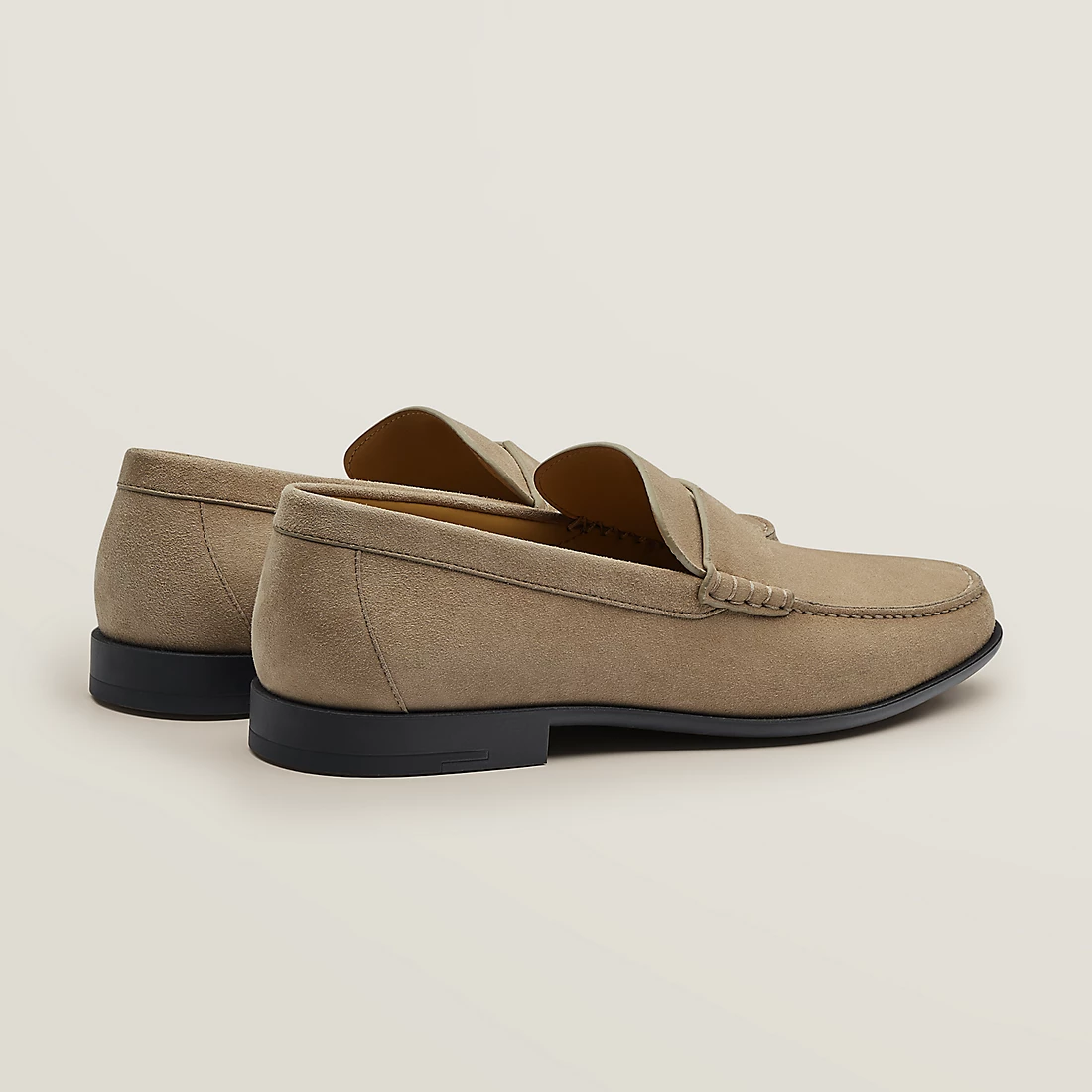  Giày Nam Hermes Duke Loafer 'Beige Sable' 
