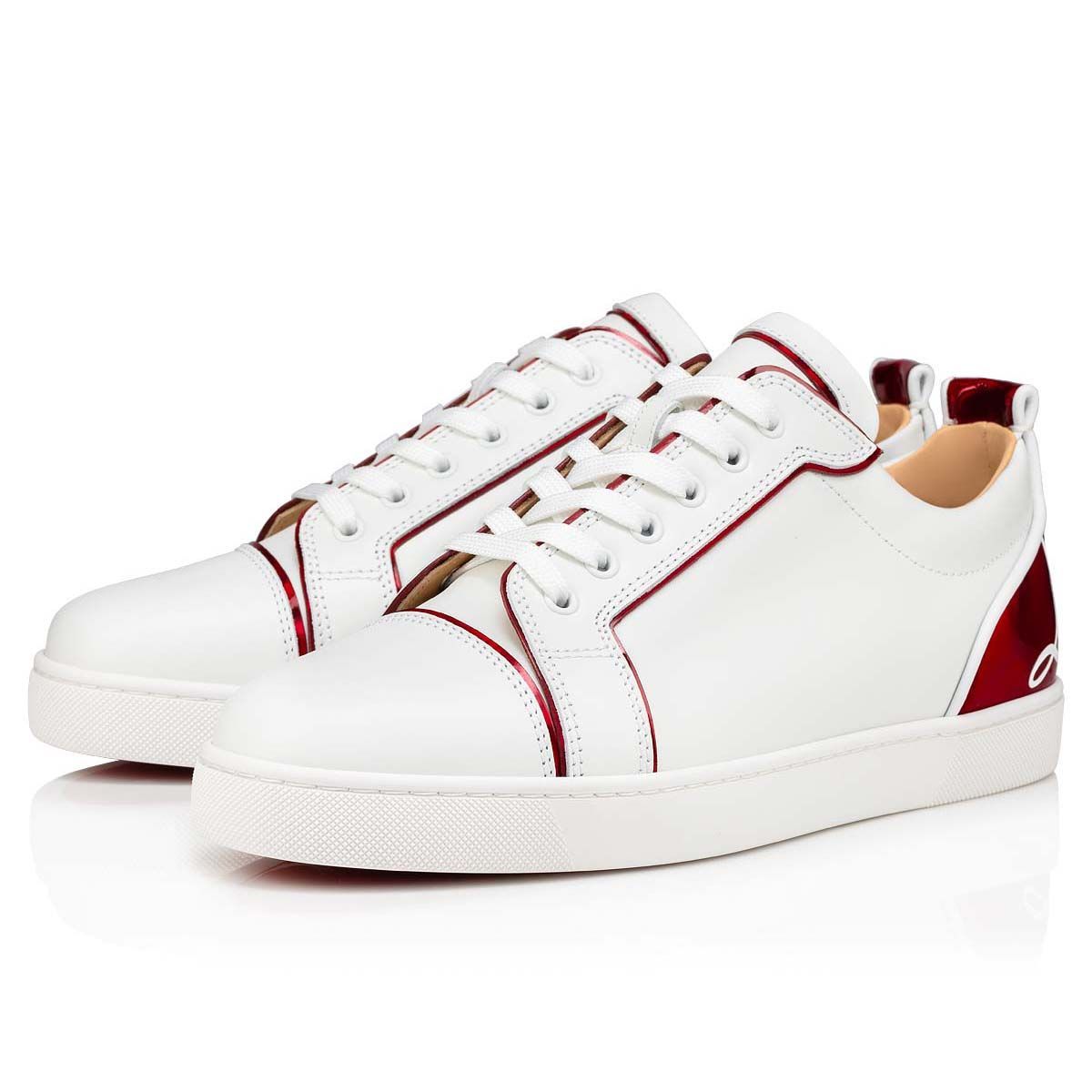  Giày Nam Christian Louboutin Fun Louis Junior 'White Loubi' 