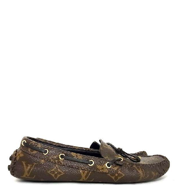  Giày Nữ Louis Vuitton Gloria Flat Moccasin 'Monogram' 