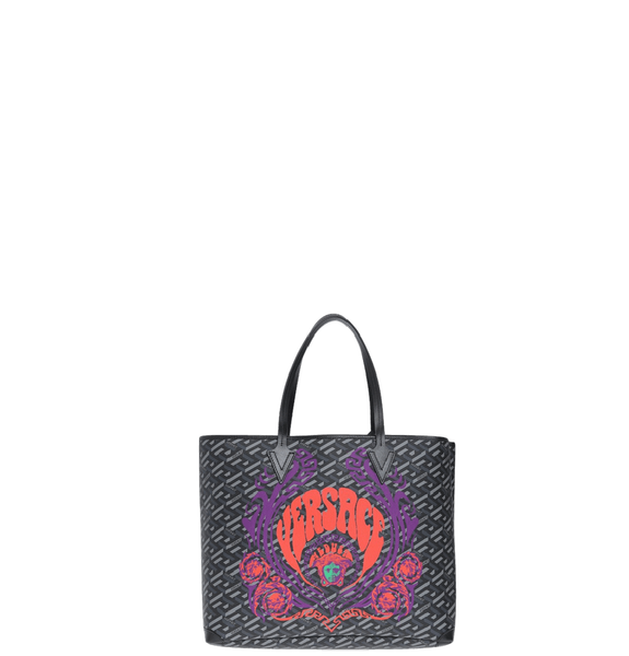  Túi Nữ Versace Medusa Music La Greca Tote 'Black Print' 