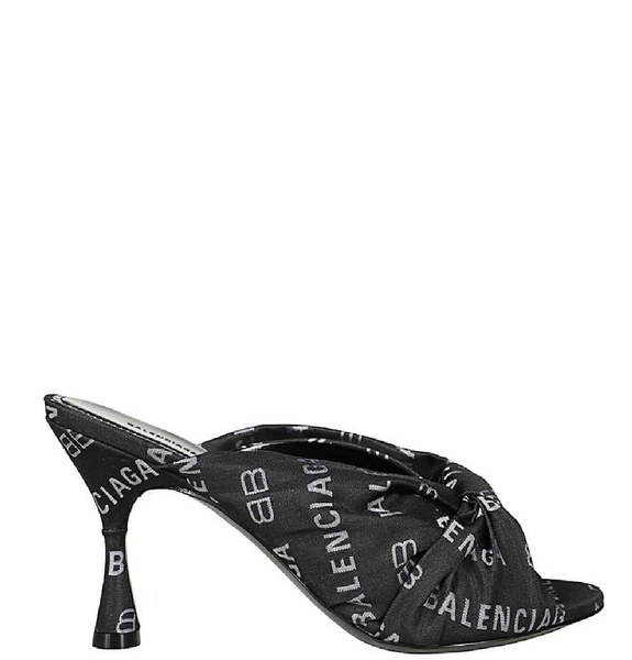  Giày Nữ Balenciaga Drapy Sandals 'Black' 