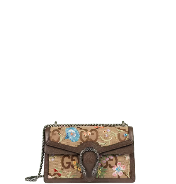  Túi Nữ Gucci Dionysus Jumbo Small Shoulder Bag 'Camel Ebony' 