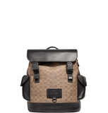  Balo Nữ Coach Rivington Backpack In Signature 'Brown Canvas' 
