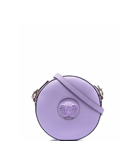  Túi Nữ Versace La Medusa Round Camera Lilac 'Purple' 