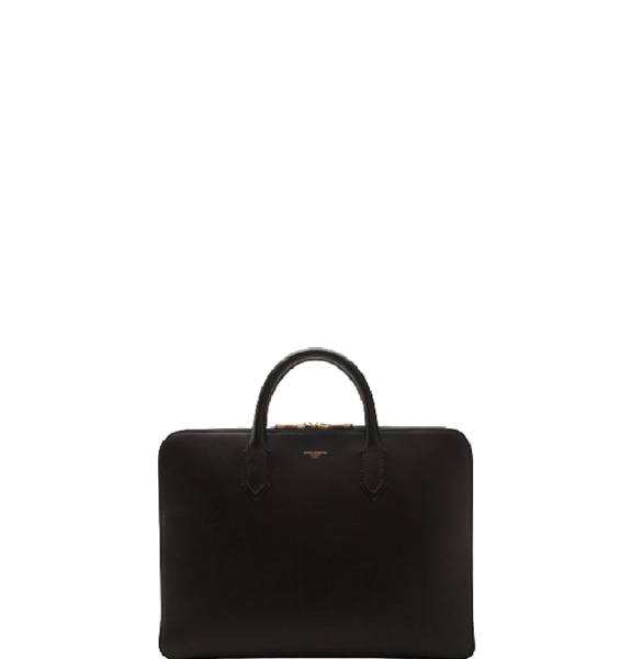  Túi Nam Dolce & Gabbana Monreal Briefcase In Calfskin 'Black' 