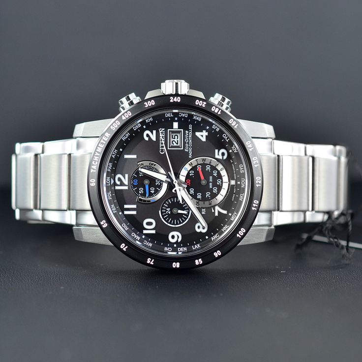  Đồng Hồ Nam CITIZEN Quartz Black Dial Watch 