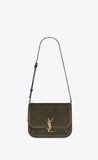  Túi Nữ Saint Laurent Suede Smooth Solferino 'Khaki' 