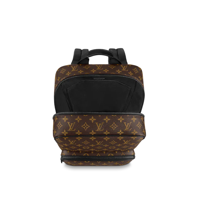 Louis Vuitton MONOGRAM MACASSAR Dean backpack (M45335)