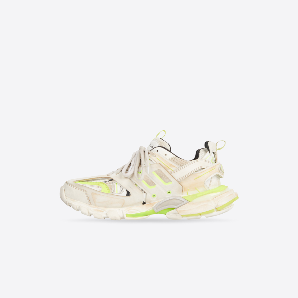  Giày Balenciaga Track Worn Out In White 'Fluo Yellow' 