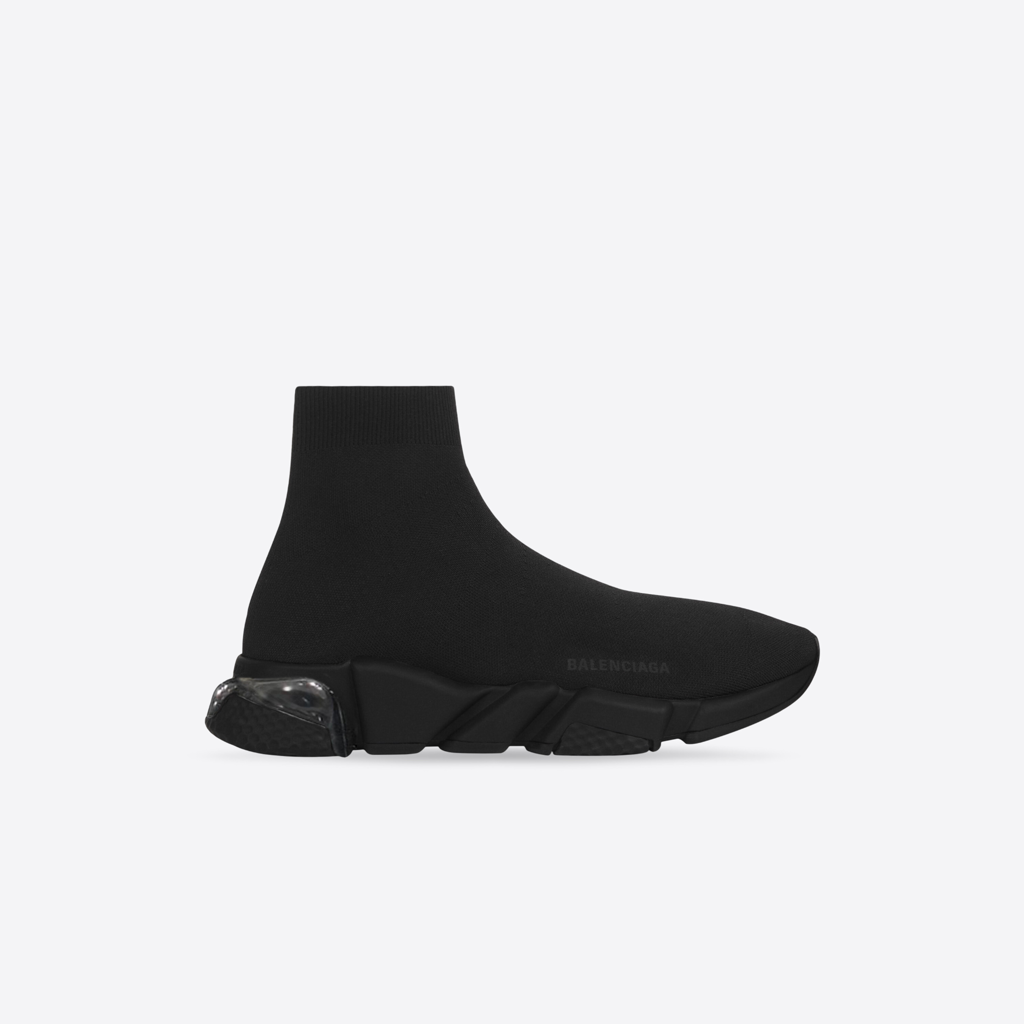  Giày Balenciaga Speed Clear Sole 'Black' 