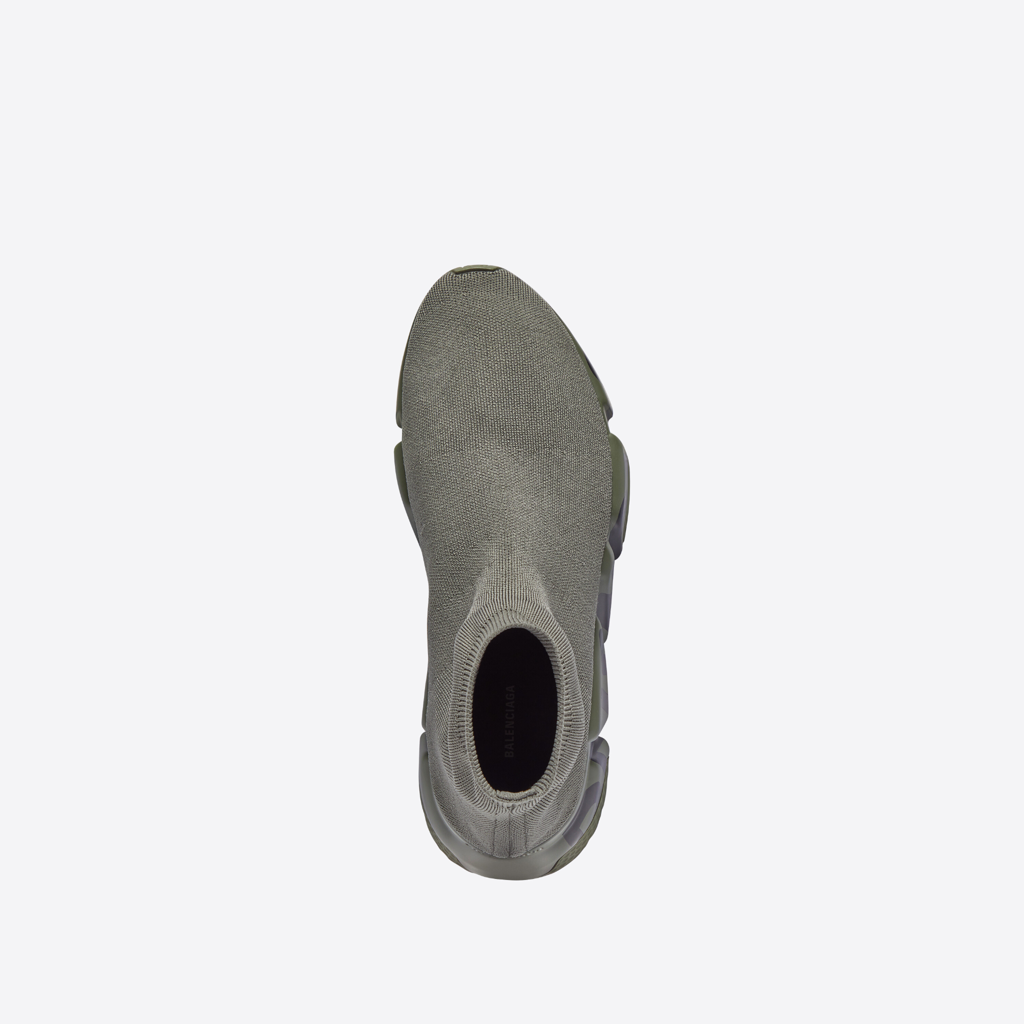  Giày Balenciaga Speed Recycled Trainers Graffiti 'Green' 