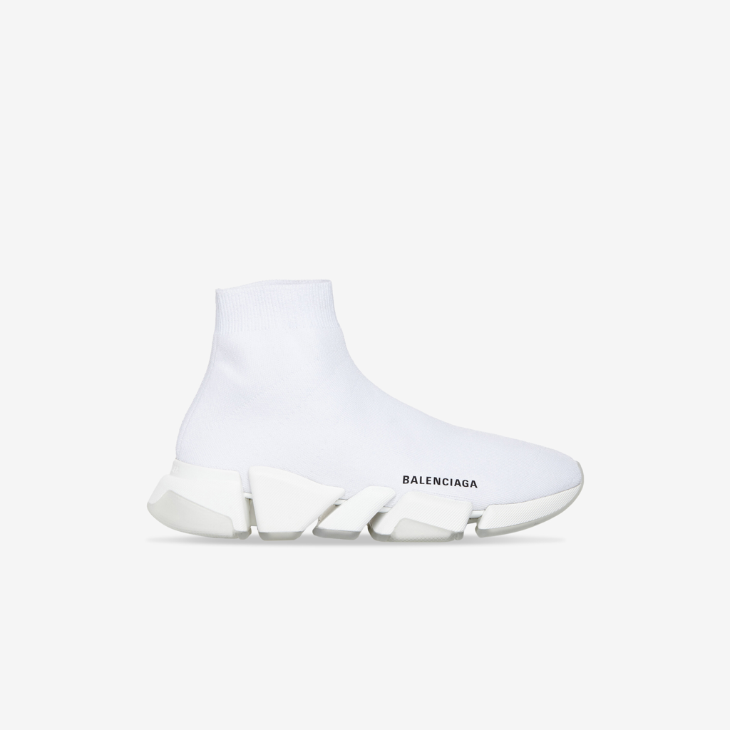 balenciaga sock shoes white