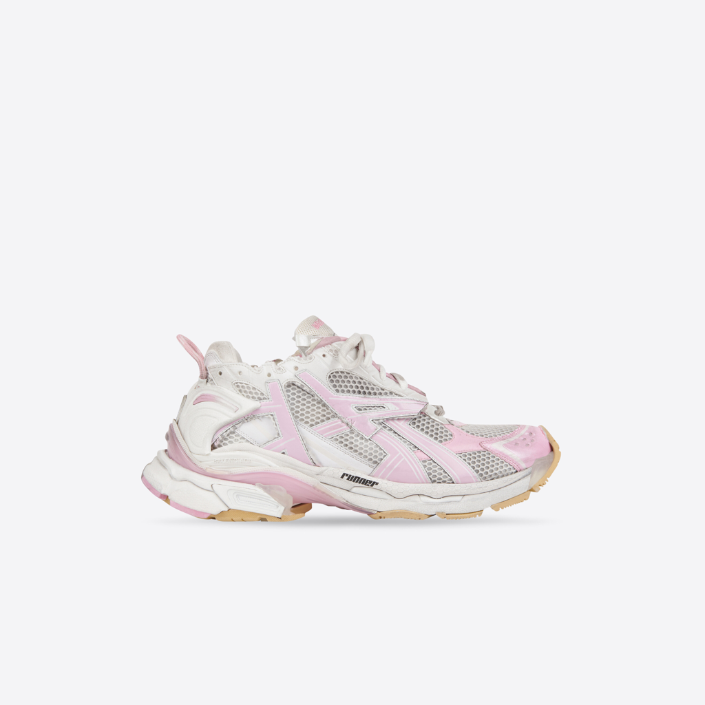  Giày Balenciaga Runner 'Pink White' 