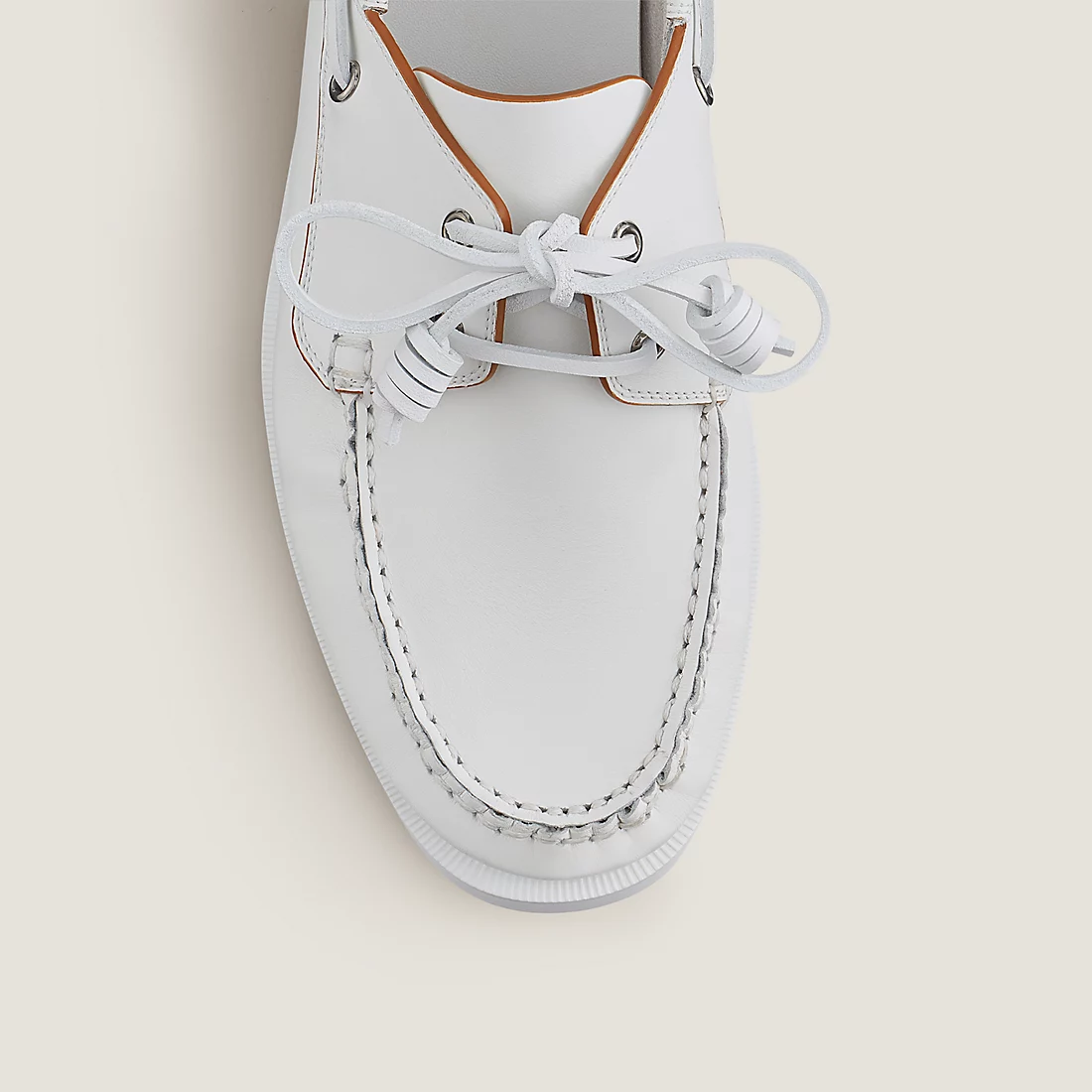  Giày Nam Hermes Ecoutille Loafer 'Blanc' 