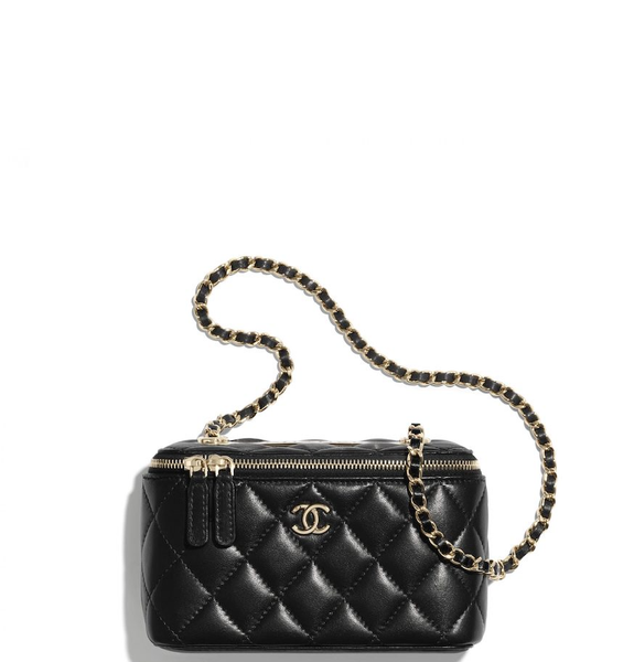  Túi Nữ Chanel Classic Trendy Box On Chain 'Black' 