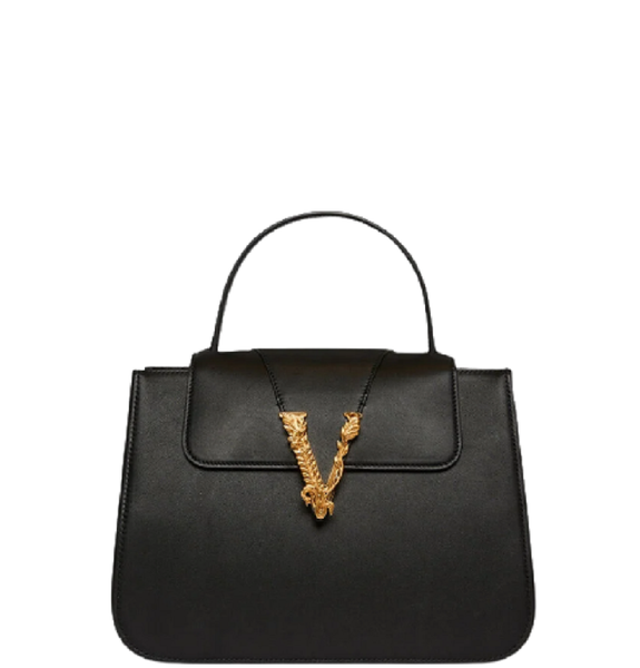  Túi Nữ Versace Virtus Top Handle 'Black' 