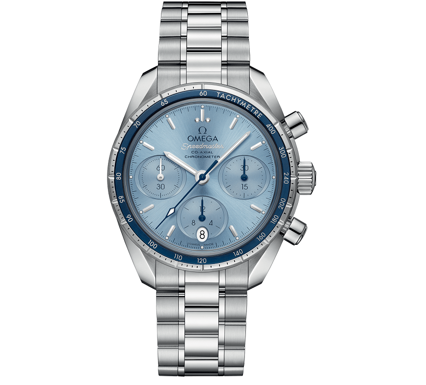  Đồng Hồ Omega Speedmaster Chronograph Automatic 'Blue' 
