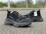  Giày Balenciaga Triple S Sneaker 'Triple Black' 2019 