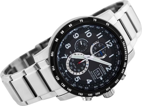  Đồng Hồ Nam CITIZEN Quartz Black Dial Watch 