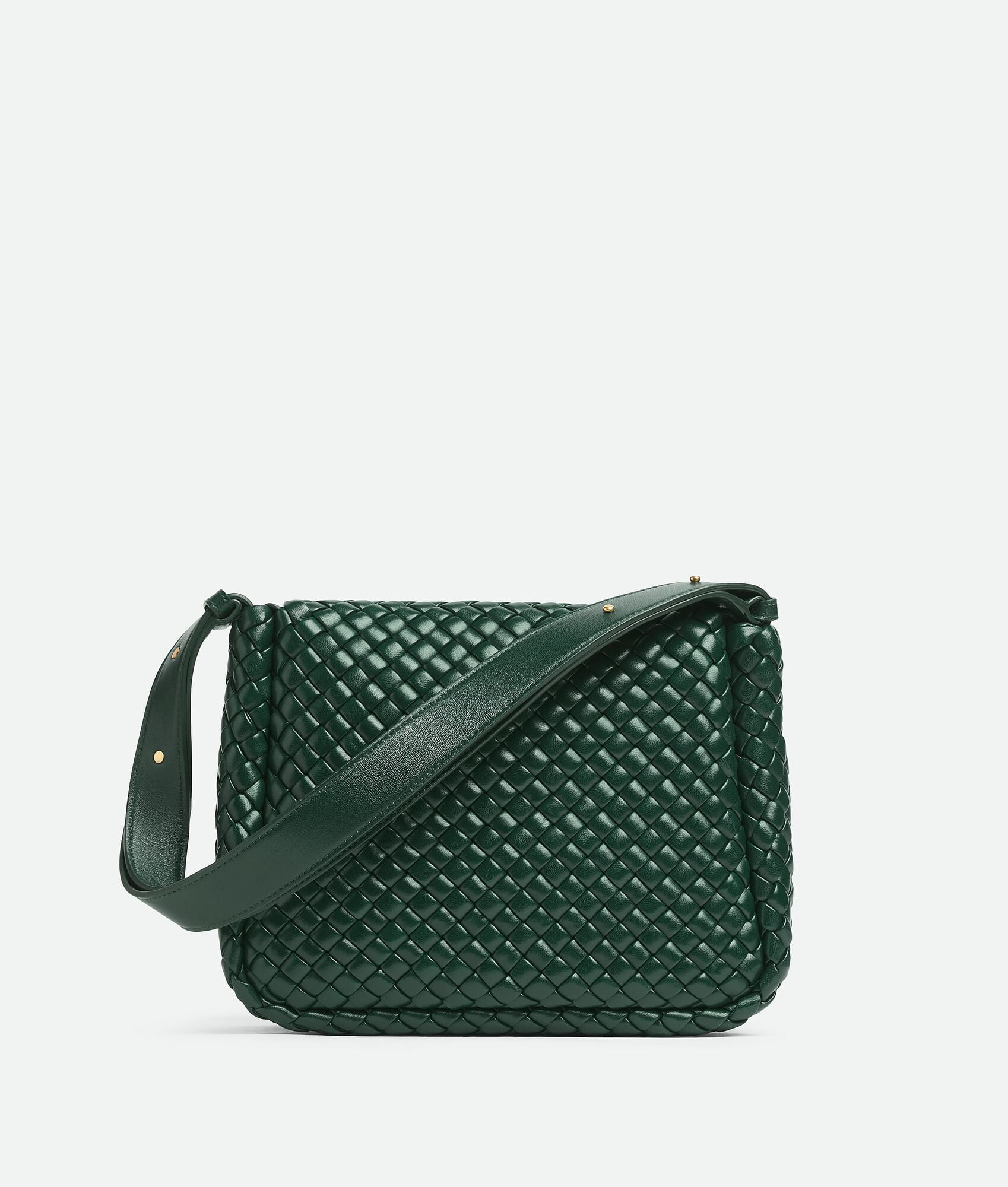  Túi Nữ Bottega Veneta Small Cobble Shoulder Bag 'Emerald Green' 