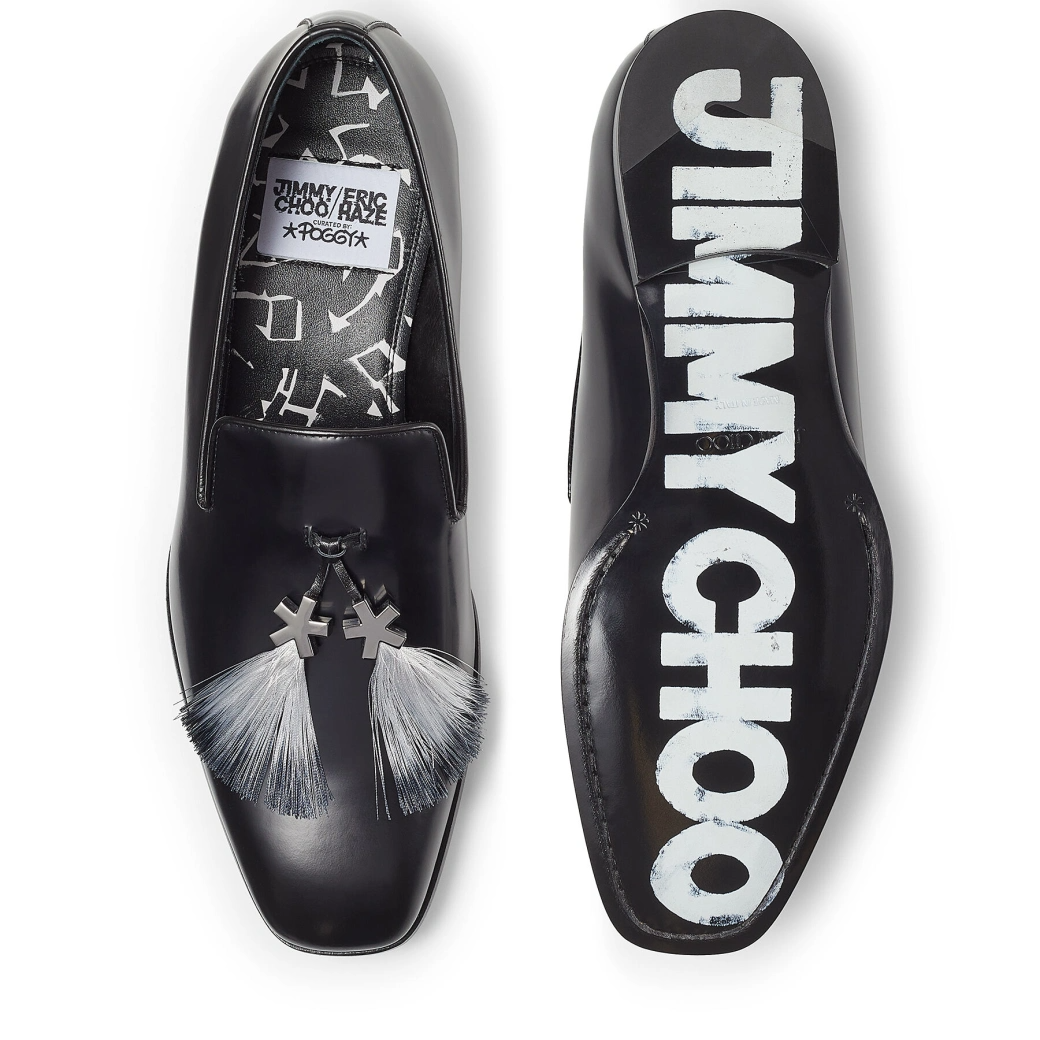  Giày Jimmy Choo Nam JC Eric Haze Foxley 'Black' 