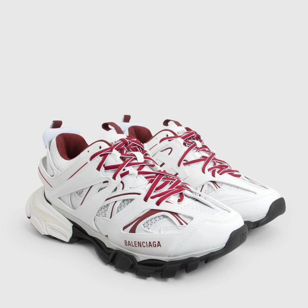 Buy Balenciaga Wmns Track Sneaker 'White Red' - 542436 W3AD1 9066