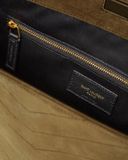  Túi Nữ Saint Laurent Niki Medium Shopping Bag In Suede 'Barley Green' 