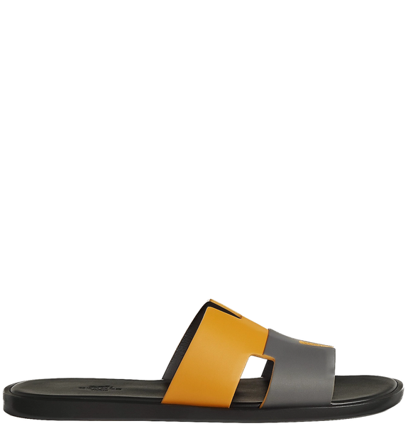  Dép Nam Hermes Izmir Sandal 'Jaune Topaze Gris Osmium' 