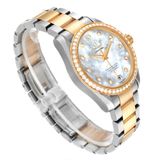  Đồng Hồ Nam Omega Seamaster Aqua Terra Diamond White Mother of Pearl Dial 'Silver' 