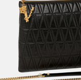 Túi Nữ Versace Virtus Shoulder 'Black' 