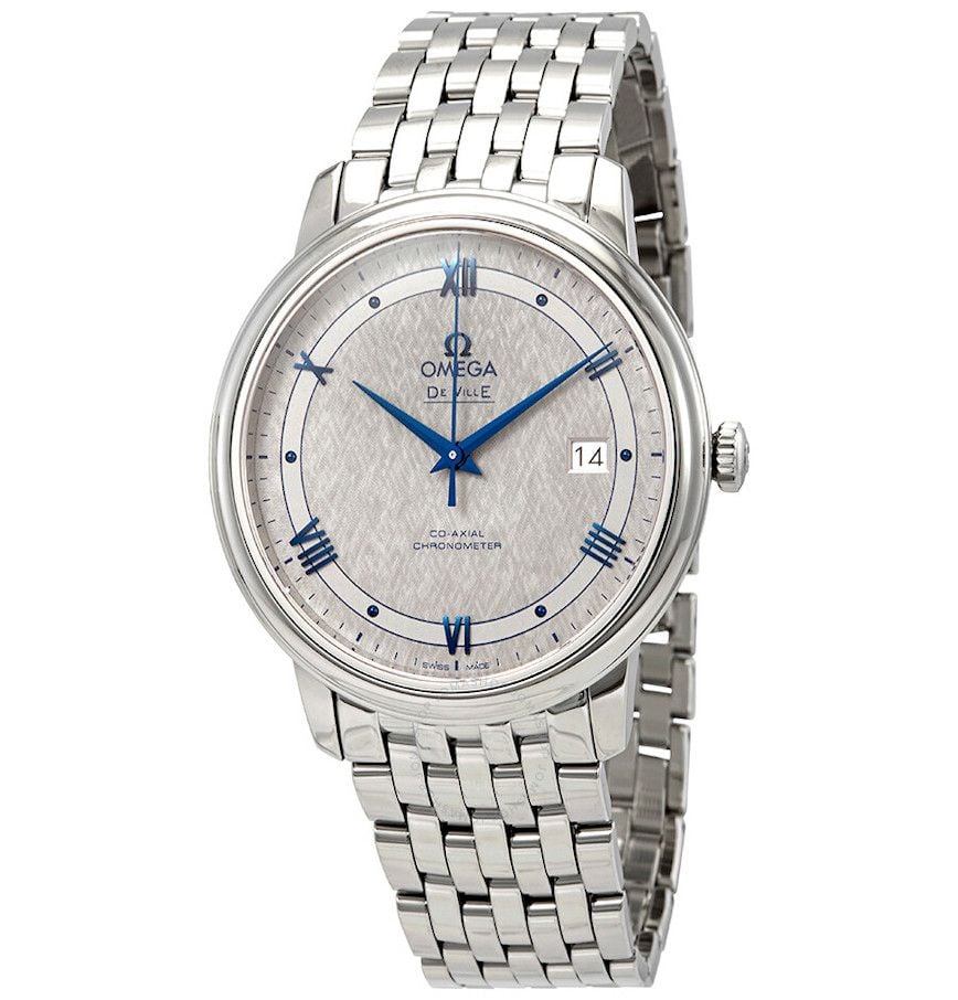  Đồng Hồ Nam OMEGA De Ville Prestige Chronograph Automatic 'Grey' Dial 