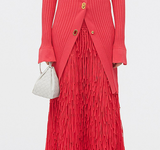  Túi Nữ Bottega Veneta The Mini Knot Intrecciato Leather Pouch 'White' 