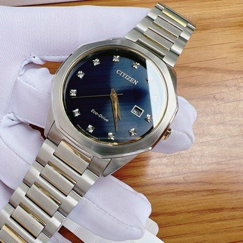  Đồng Hồ Nữ CITIZEN Eco-Drive Blue Dial Watch 'Blue' 