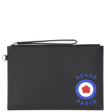  Túi Nam Kenzo Target Large Leather Purse 'Black' 