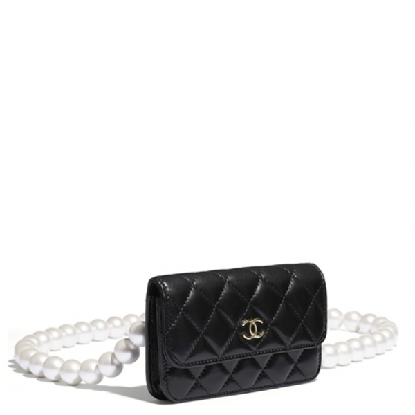  Túi Nữ Chanel Large Bowling Bag Giant Pearl 'Black' 