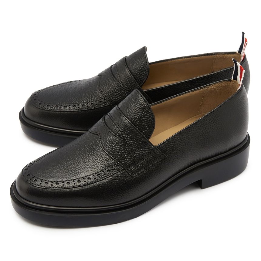  Giày Nữ Thom Browne Heritage Penny 'Black' 