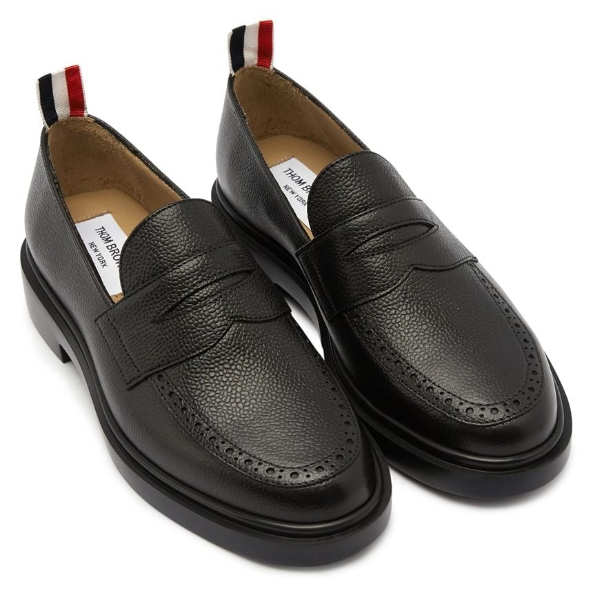  Giày Nữ Thom Browne Heritage Penny 'Black' 