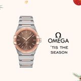  Đồng Hồ Omega Constellation Automatic Brown Dial 