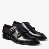  Giày Jimmy Choo Nam Finnion Monkstrap 'Black' 