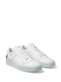  Giày Nam Jimmy Choo Florent F Logo-Print Leather 'White' 